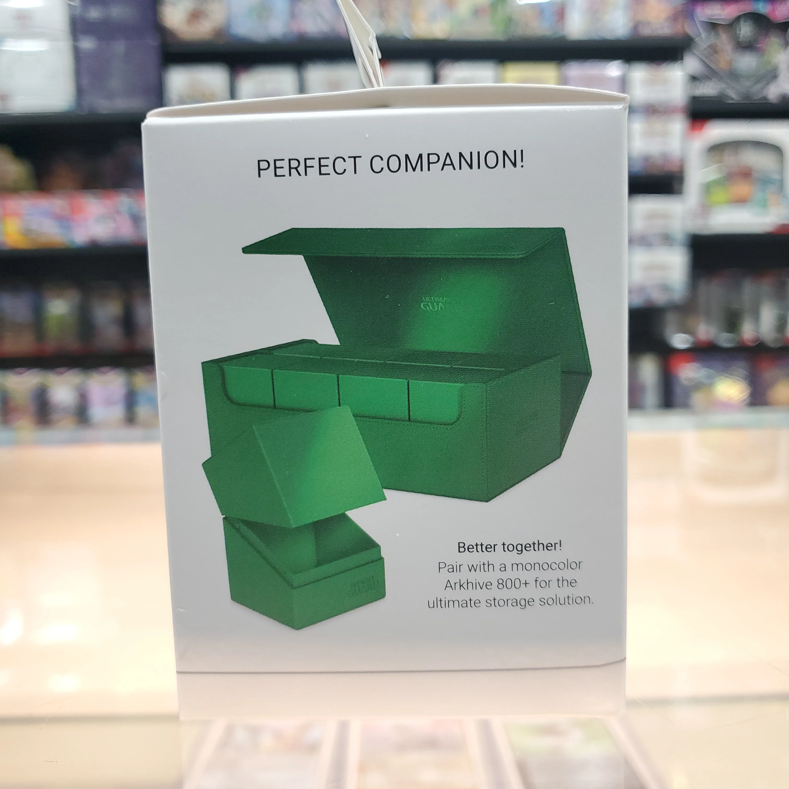 Ultimate Guard - Boulder Deck Case 100+ (Solid Green) - Image 2