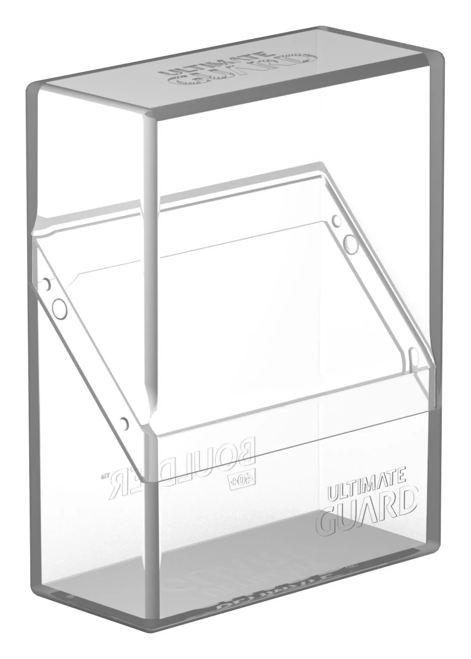 Ultimate Guard - Boulder Deck Case 40+ (Clear)