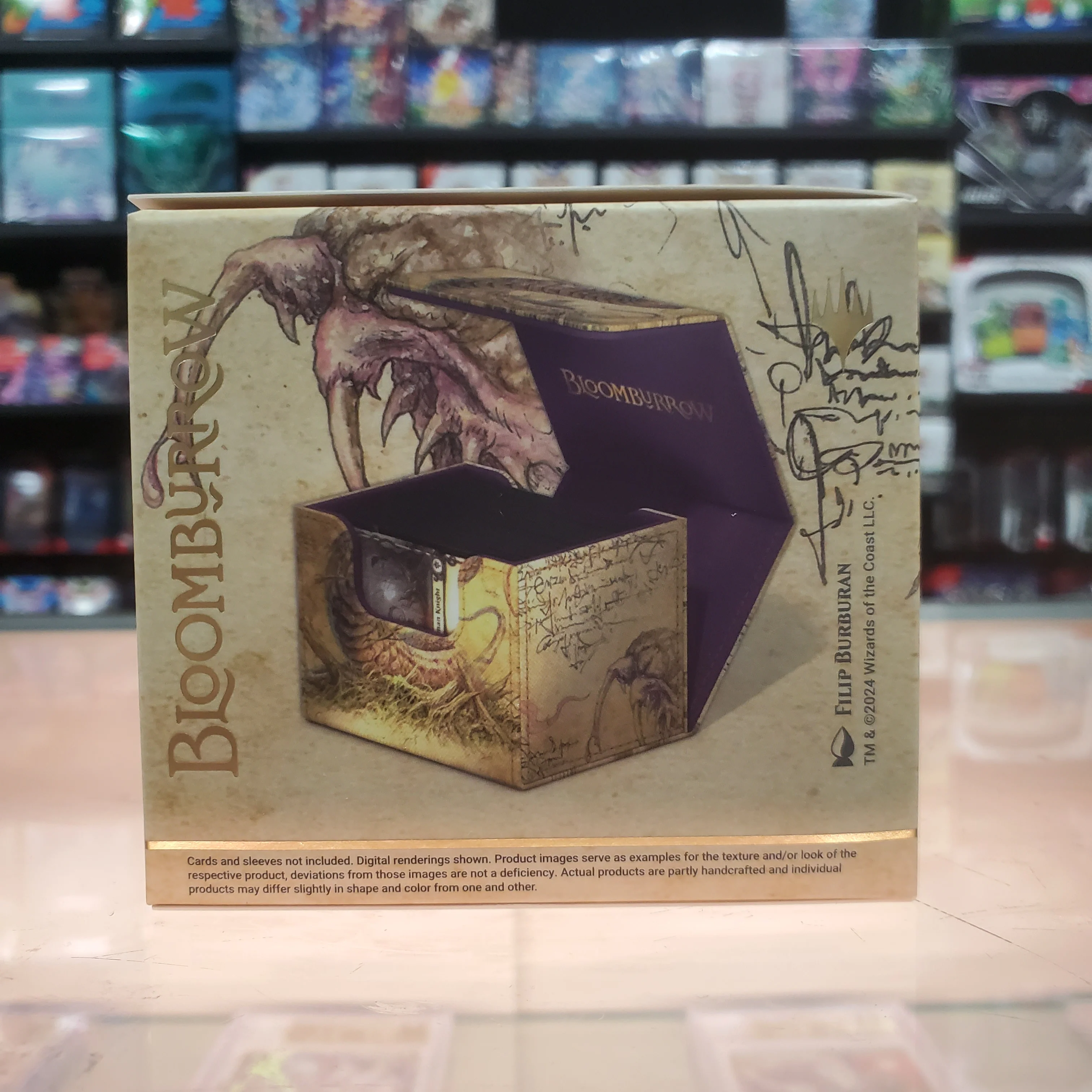 Ultimate Guard - Sidewinder XenoSkin Deck Case 100+ CT - "Bloomburrow" - Rottenmouth Viper - Image 7