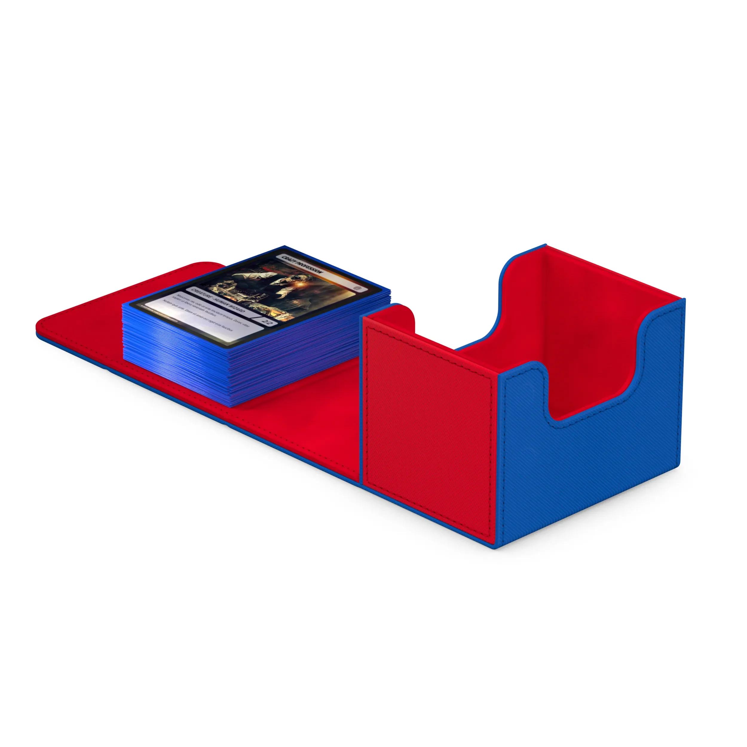 Ultimate Guard - Sidewinder XenoSkin Deck Case 100+ CT Synergy - Blue/Red - Image 2