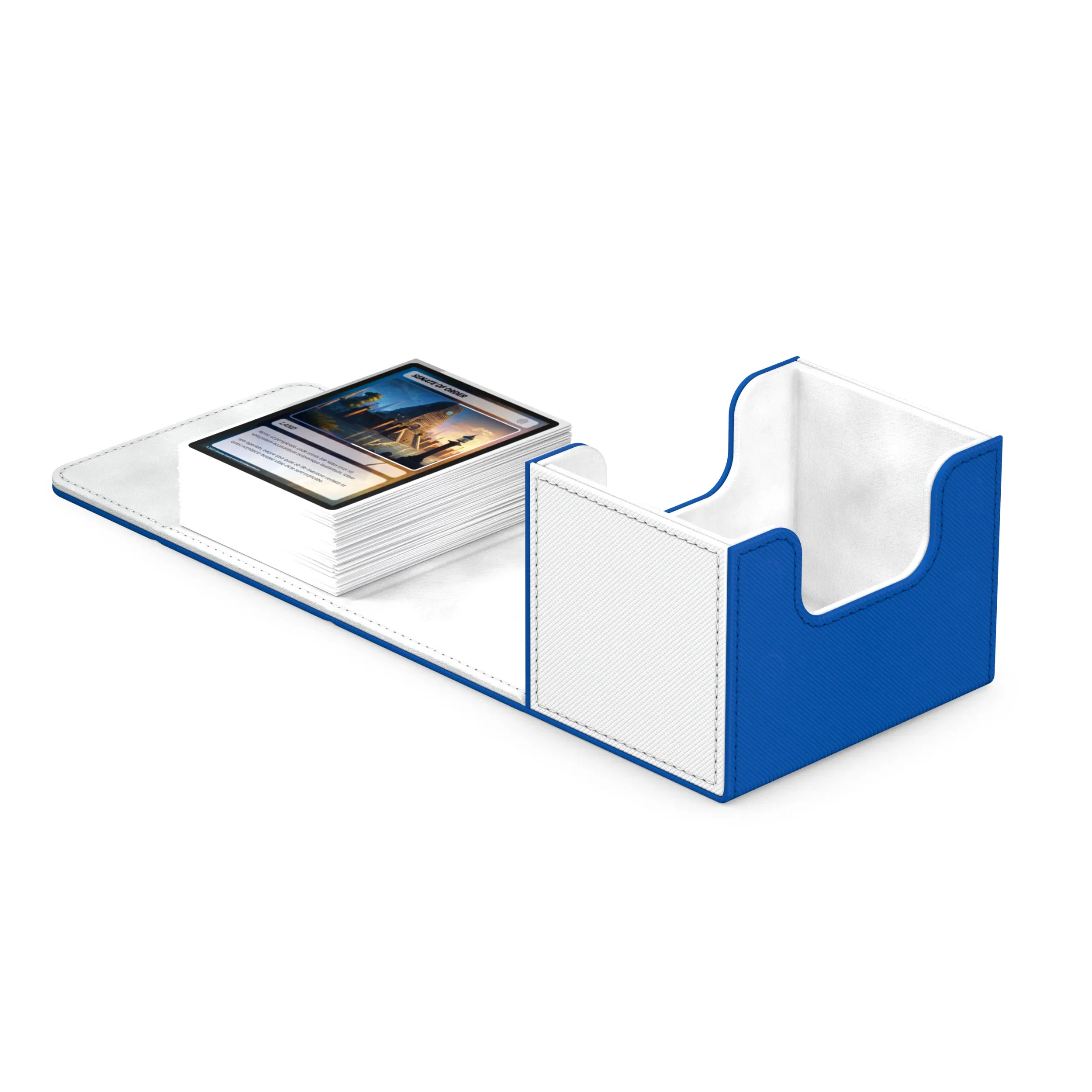 Ultimate Guard - Sidewinder XenoSkin Deck Case 100+ CT Synergy - Blue/White - Image 2