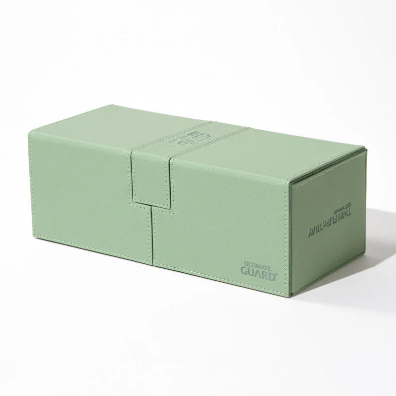Ultimate Guard - Twin Flip'n'Tray 266+ Xenoskin Deck Case 2022 Exclusive - Pastel Green - Image 3