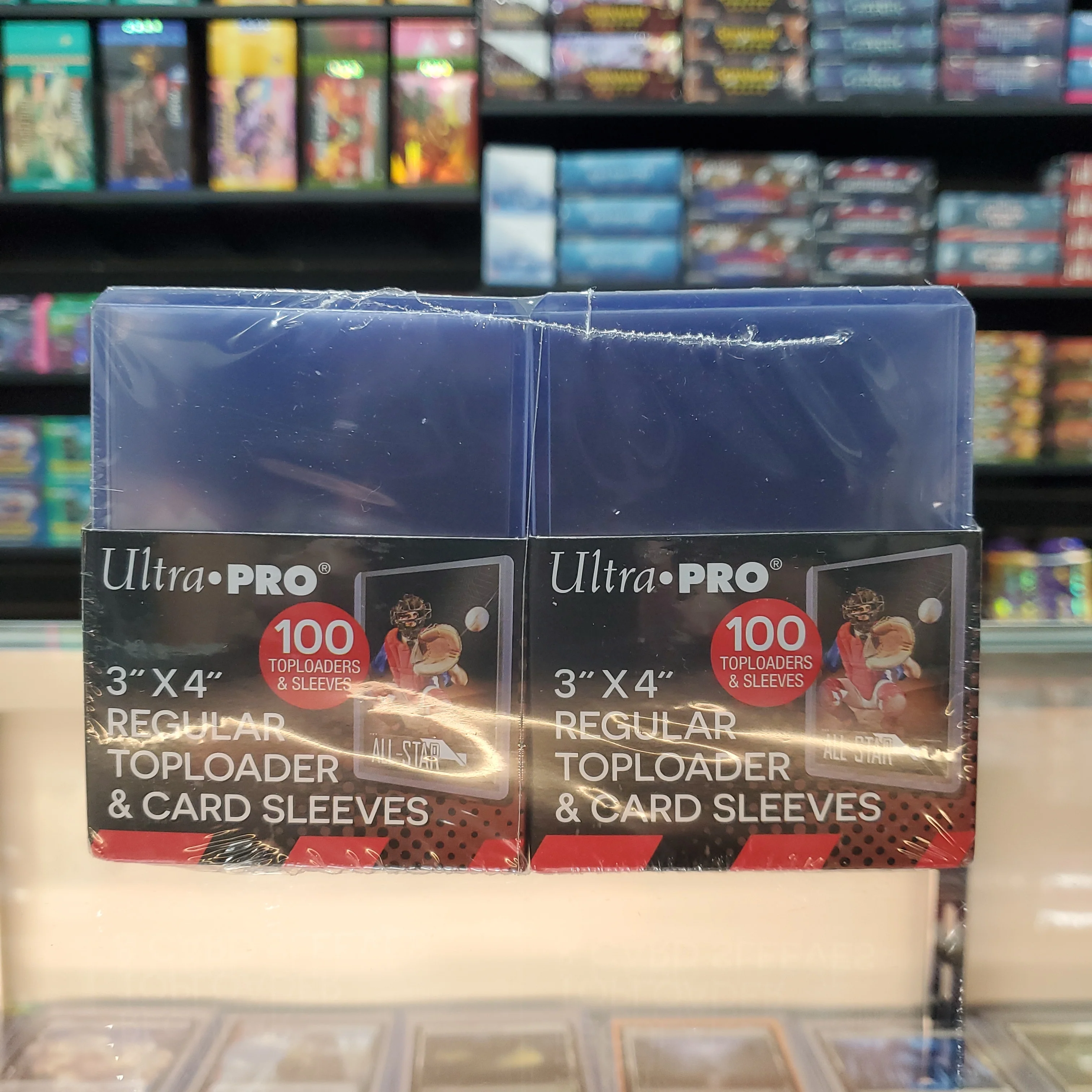 Ultra-PRO: 3"x4" Regular Toploader and Card Sleeves 200CT