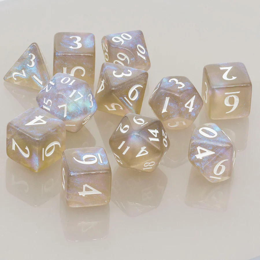 Ultra-PRO: Eclipse - RPG Dice Set 11PC (Smokey Grey)