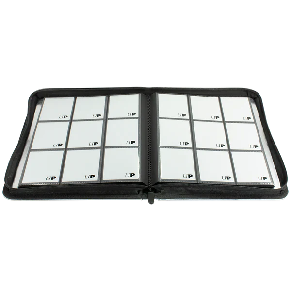 Ultra-PRO: Fire Resistant 9 Pocket Zippered PRO Binder - Silver - Image 3