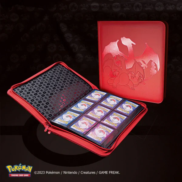Ultra-PRO: Pokémon Elite Series 9-Pocket Zippered PRO-Binder - Charizard - Image 3