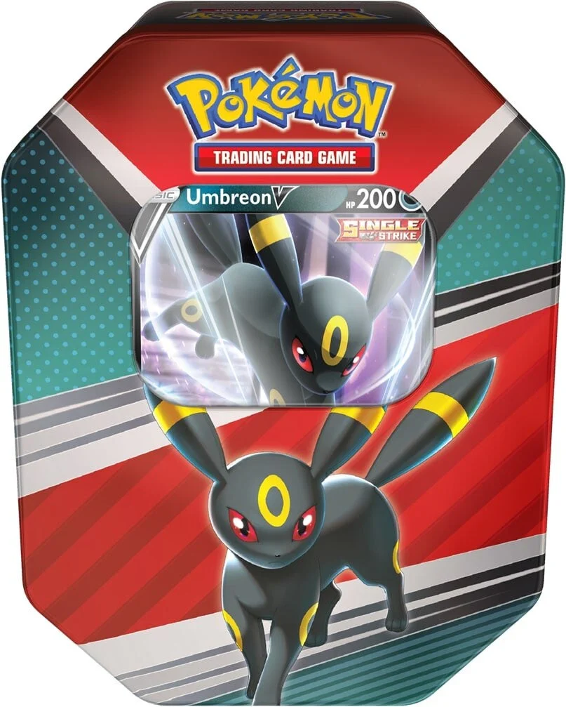 Pokémon TCG: V Heroes Tin (Umbreon V) (International Version)