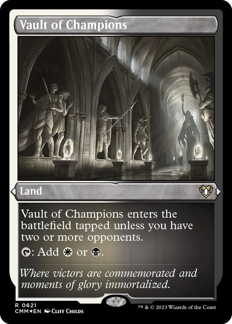 Vault of Champions (Foil Etched) (621) (CMM)