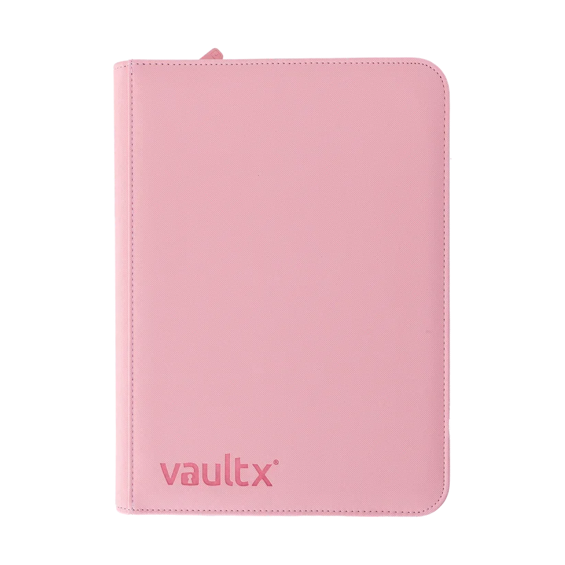 Vault X: 9-Pocket Zip Binder (Just Pink)