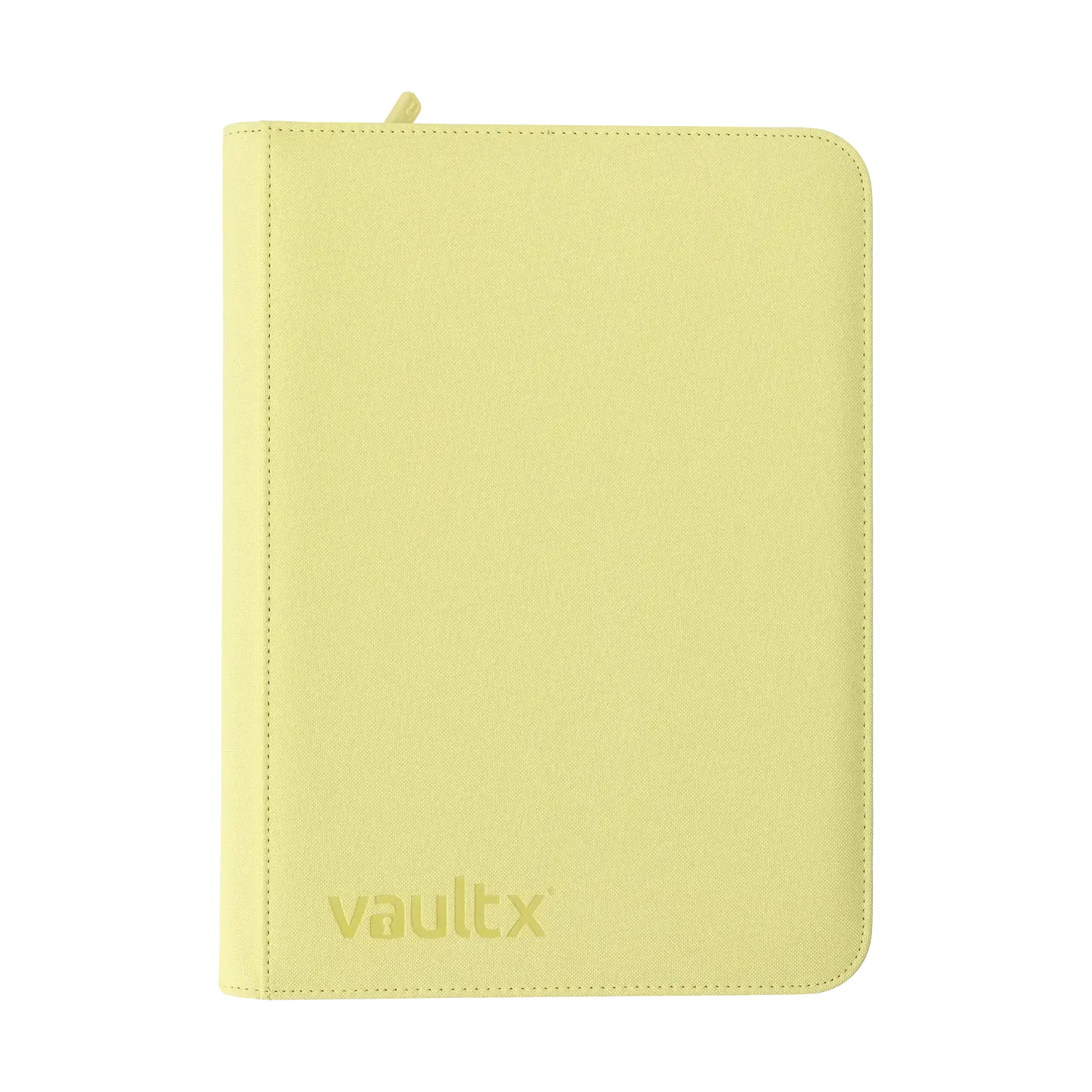 Vault X: 9-Pocket Zip Binder (Pastel Yellow)