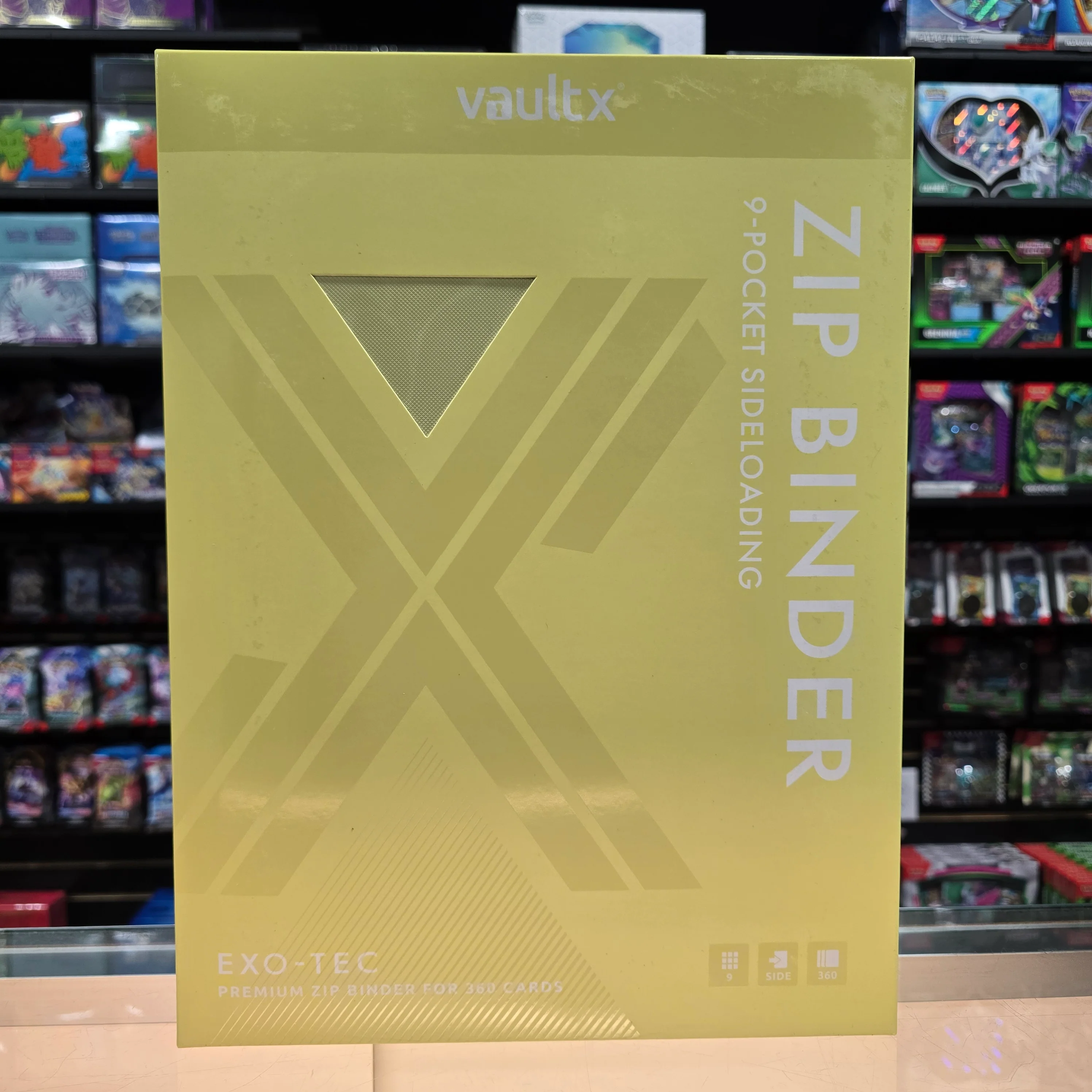 Vault X: 9-Pocket Zip Binder (Pastel Yellow) - Image 5