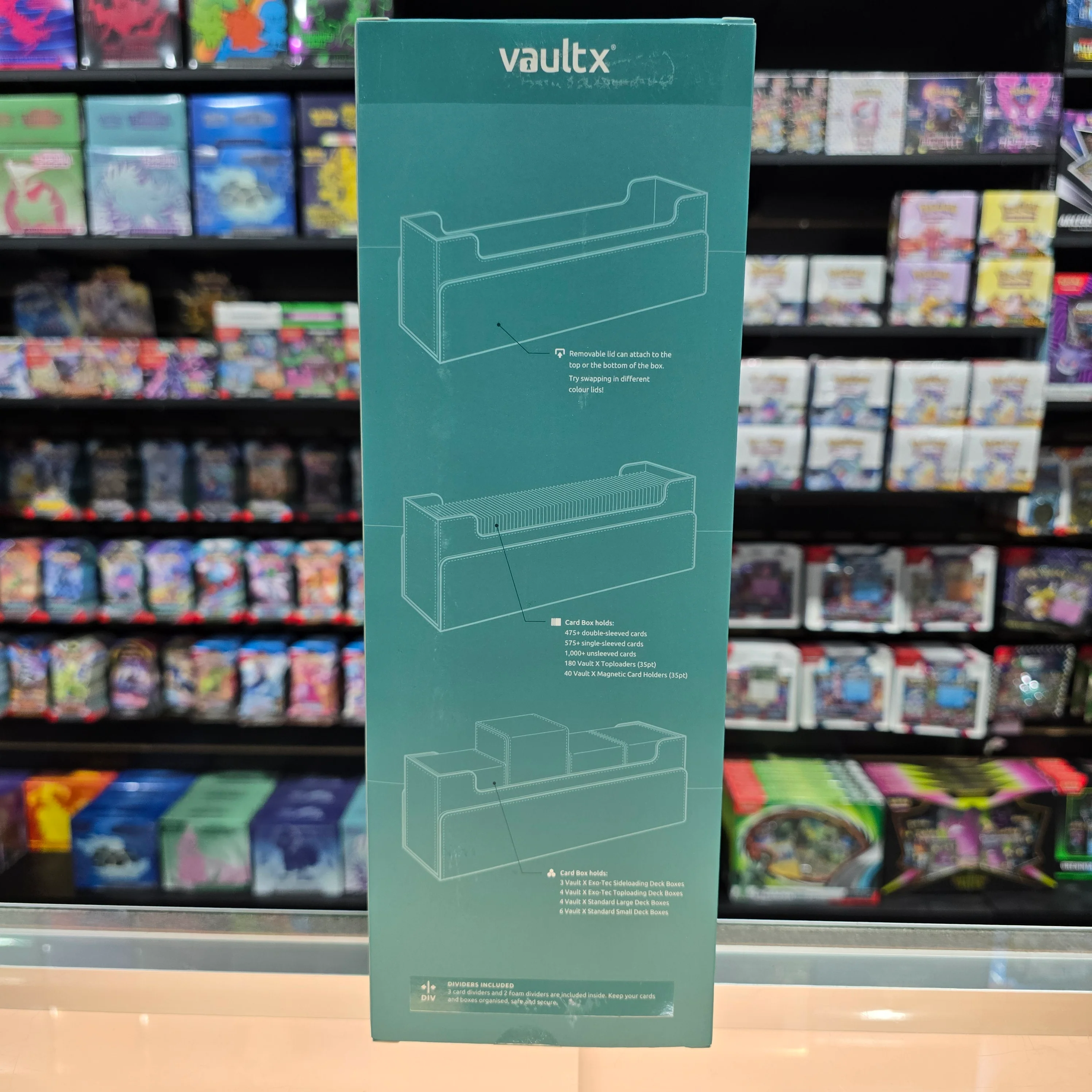 Vault X: Card Box 450+ CT (Ocean Blue) - Image 6