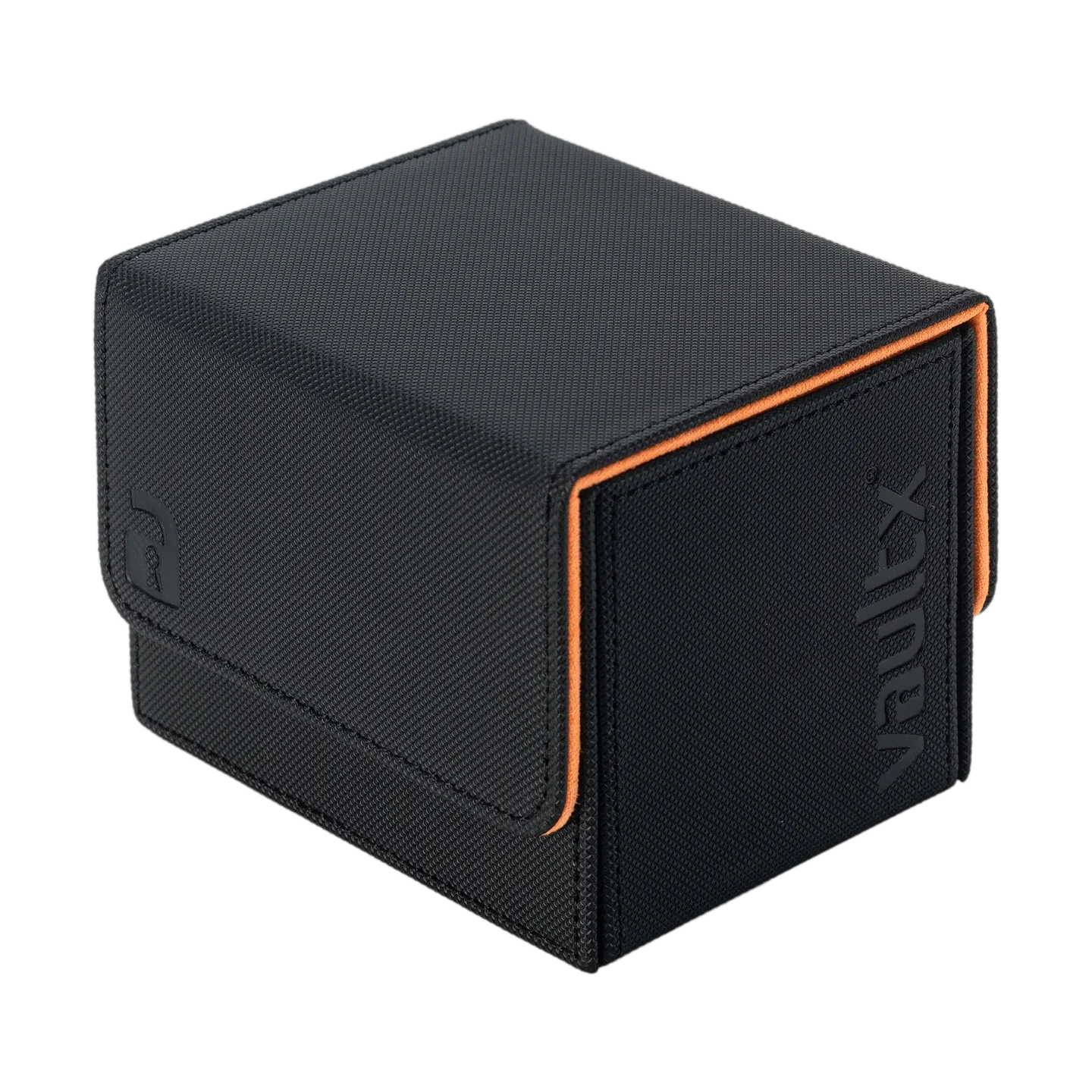 Vault X: Sideloading Deck Box 100+ CT (Black / Electric Orange)