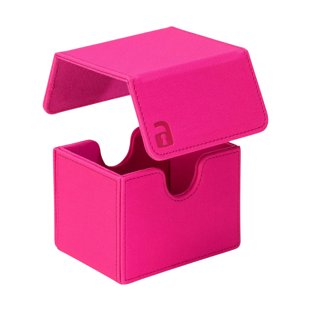 Vault X: Sideloading Deck Box 100+ CT (Neon Pink) - Image 3