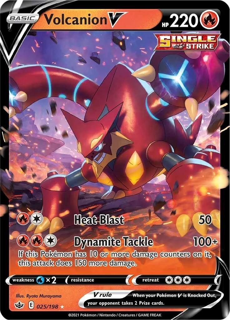 Volcanion V (025/198) (SWSH06)