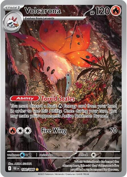 Volcarona (100/086) (BLK)