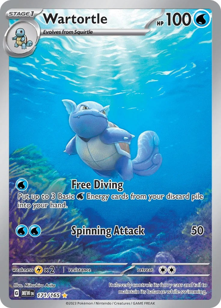 Wartortle (171/165) (MEW)