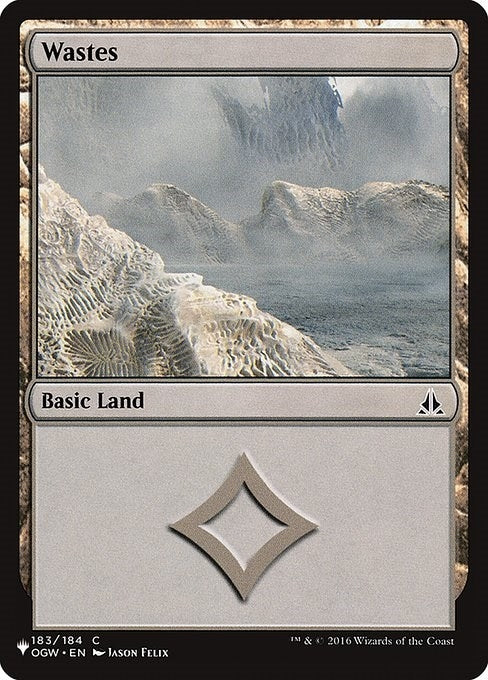 Wastes (183/184) (LIST)