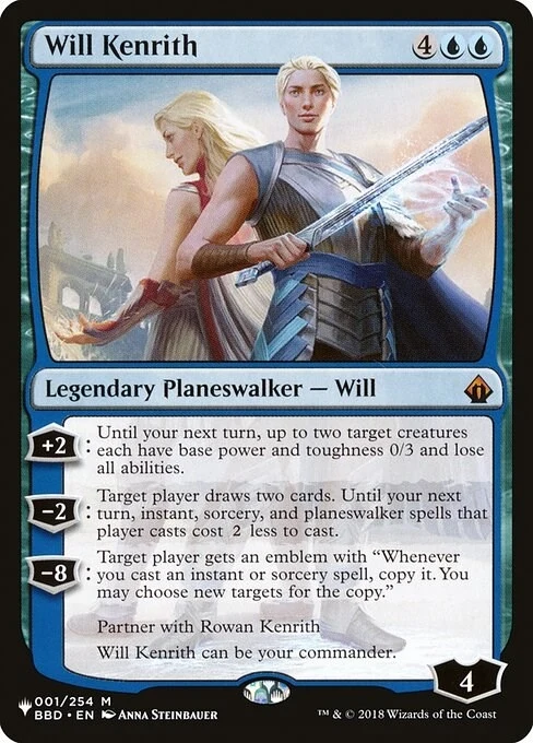 Will Kenrith (001/254) (LIST)