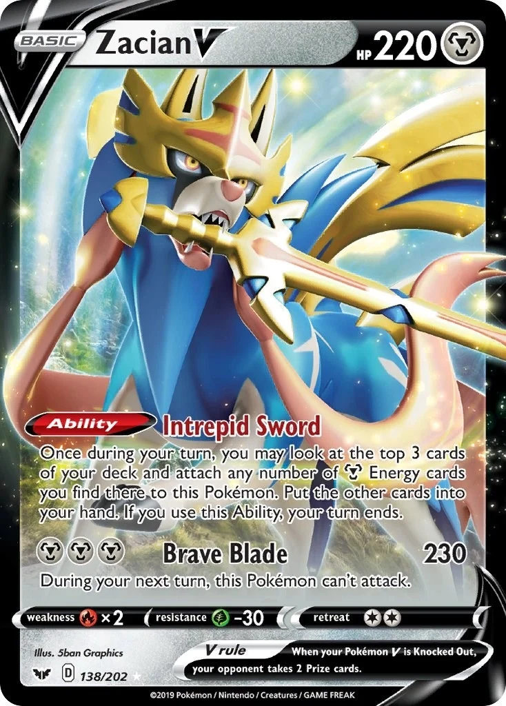 Zacian V (138/202) (SWSH01)